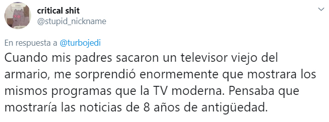 Comentarios en Twitter que las personas creían cuando eran niños 
