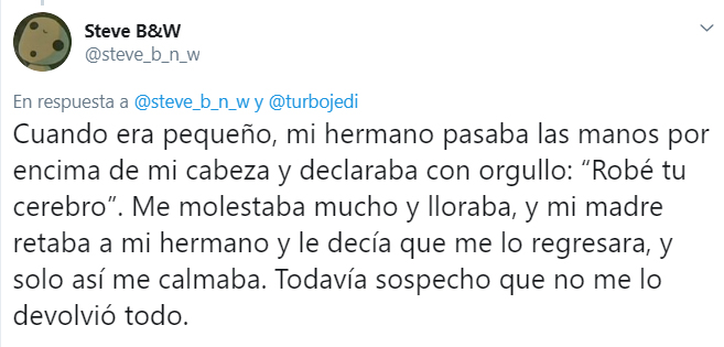 Comentarios en Twitter que las personas creían cuando eran niños 