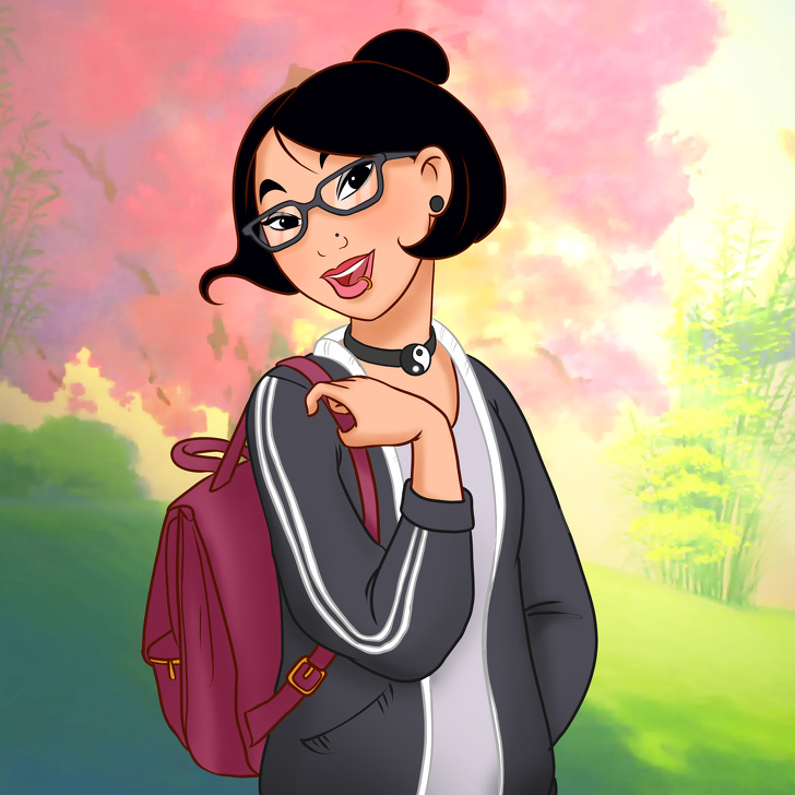 Cómo se verían las princesas de Disney si fueran adolescentes