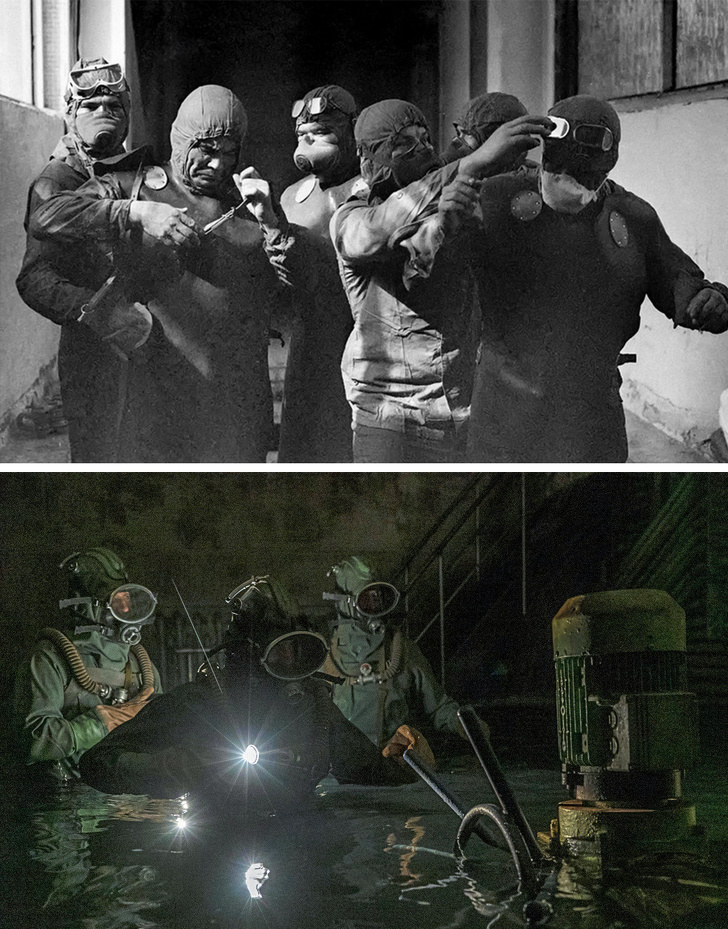 Cómo eran en la vida real los protagonistas de la serie “Chernobyl”
