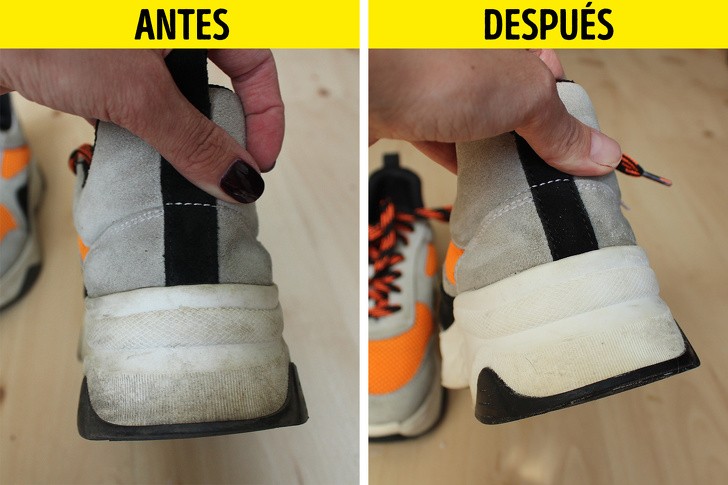 Intenté 7 trucos populares para restaurar mis zapatos y aquí están los resultados