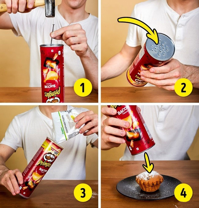 manos pringles tamiz truco