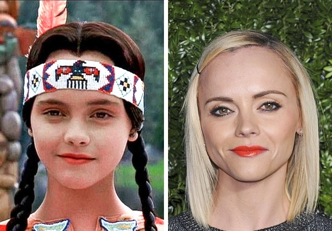 Locos Adams Merlina Antes y después niños películas de terror