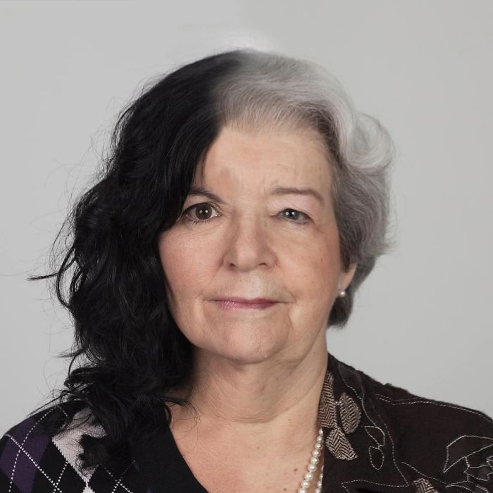 Daughter/Mother: Marie-Andrée, 55 And Claudette, 81, 2013 Daughter/Mother: Marie-Andrée, 55 And Claudette, 81, 2013