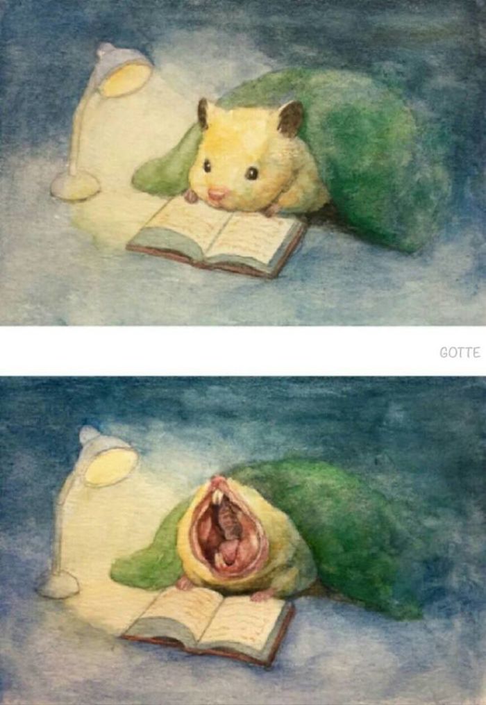 Artist Illustrates The Typical Life Of A Japanese Hamster And The Result Is Very Cute Artist Illustrates The Typical Life Of A Japanese Hamster And The Result Is Very Cute
