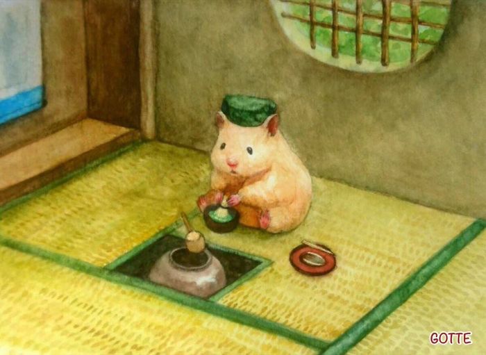 Artist Illustrates The Typical Life Of A Japanese Hamster And The Result Is Very Cute Artist Illustrates The Typical Life Of A Japanese Hamster And The Result Is Very Cute