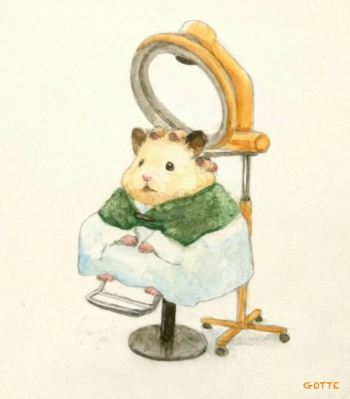 Artist Illustrates The Typical Life Of A Japanese Hamster And The Result Is Very Cute Artist Illustrates The Typical Life Of A Japanese Hamster And The Result Is Very Cute