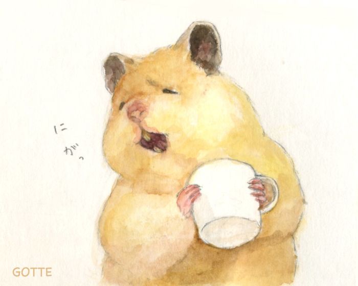 Artist Illustrates The Typical Life Of A Japanese Hamster And The Result Is Very Cute Artist Illustrates The Typical Life Of A Japanese Hamster And The Result Is Very Cute