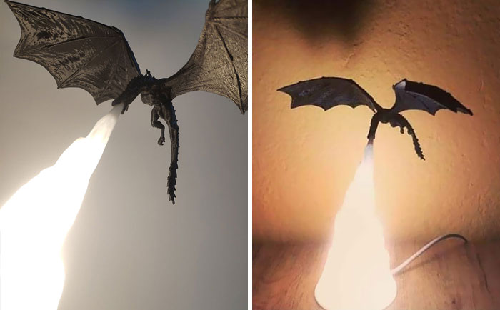 3D Printed ‘Game Of Thrones’ Lamp 3D Printed ‘Game Of Thrones’ Lamp