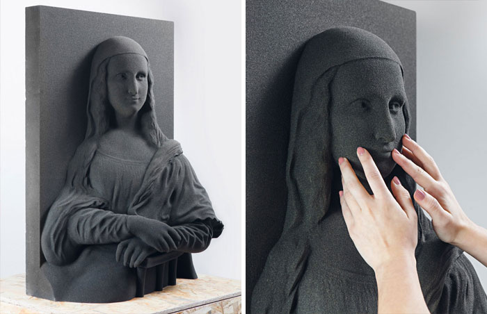 3D-Printed Classical Paintings That Let The Blind “See” Famous Art For The First Time 3D-Printed Classical Paintings That Let The Blind “See” Famous Art For The First Time