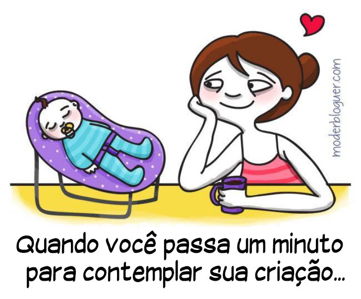20 Ilustrações de uma mãe que conta como é o lado B de ter filhos
