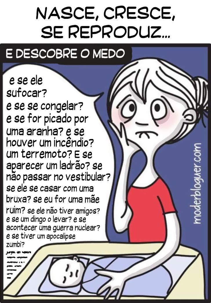 20 Ilustrações de uma mãe que conta como é o lado B de ter filhos