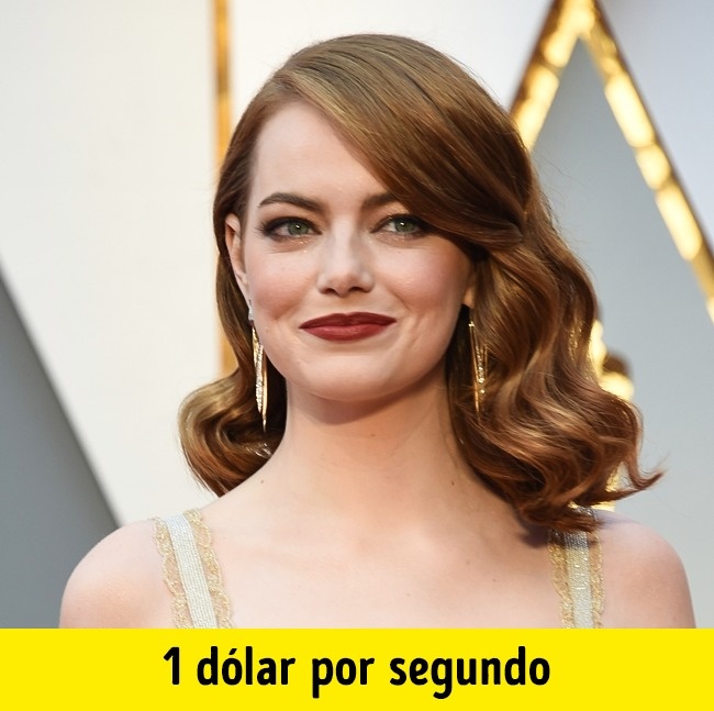 ¿Cuánto ganan estas 10 celebridades populares por segundo?