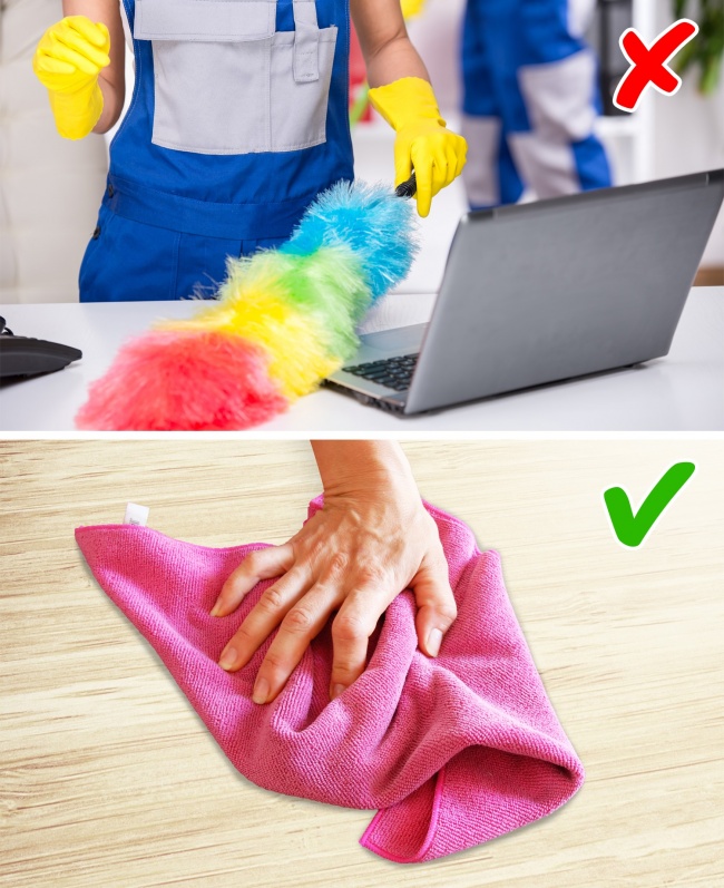 9 Errores que pueden convertir la limpieza en una total pérdida de tiempo