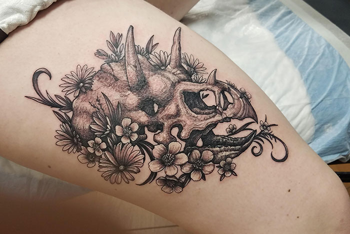 I've Named Her Tracy, She's My First Tattoo. Go Big Or Go Home I Guess I