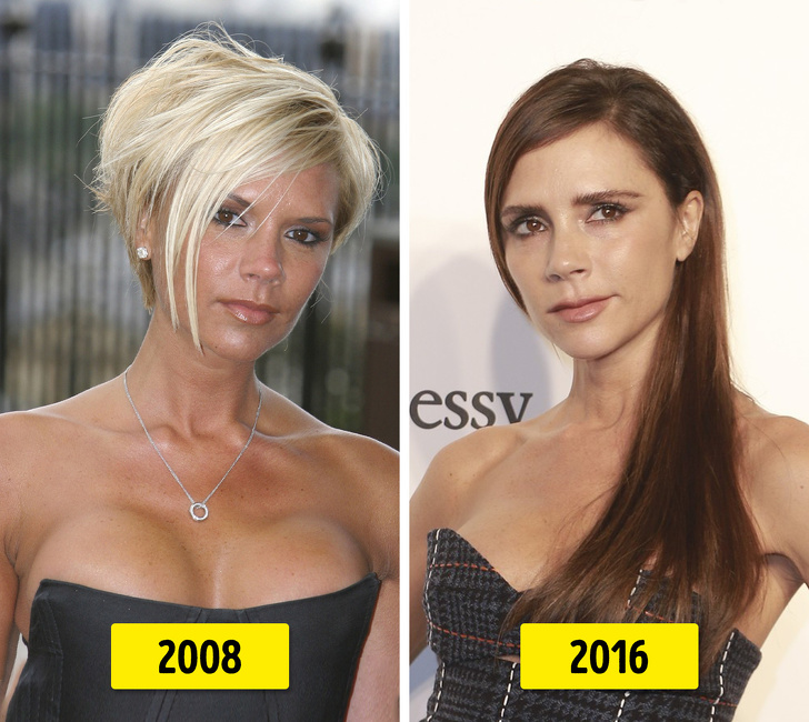 10 Famosas que se deshicieron de su apariencia llamativa y ahora se ven mucho más hermosas