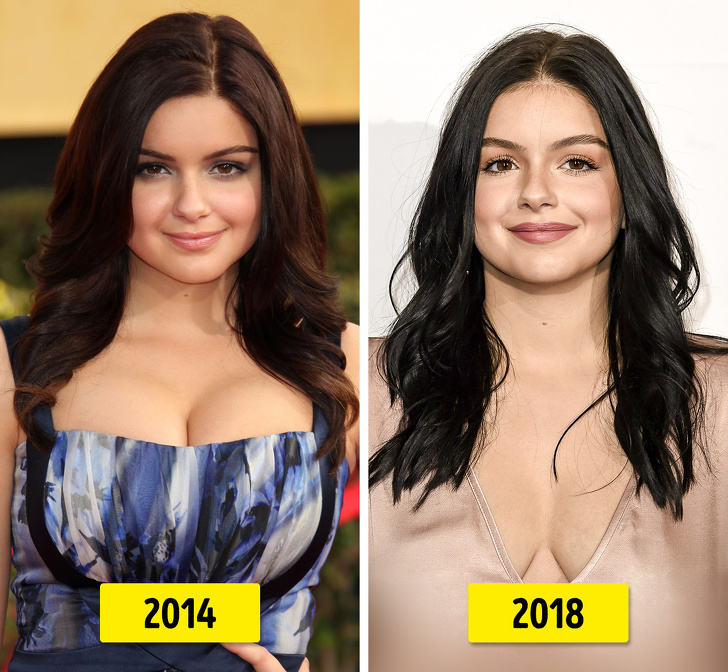 10 Famosas que se deshicieron de su apariencia llamativa y ahora se ven mucho más hermosas