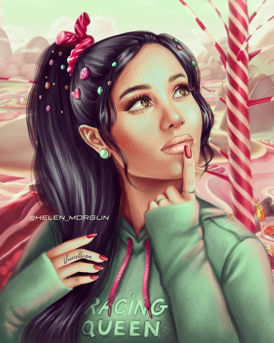 Ariana Grande As Vanellope