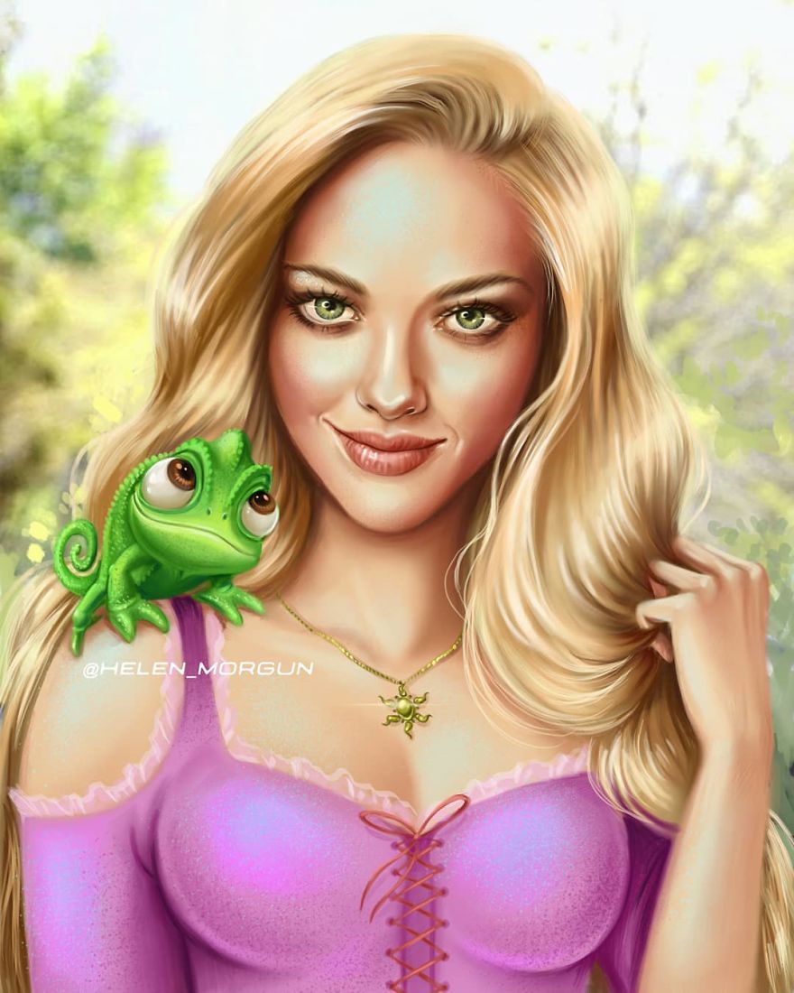 Amanda Seyfried As Rapunzel