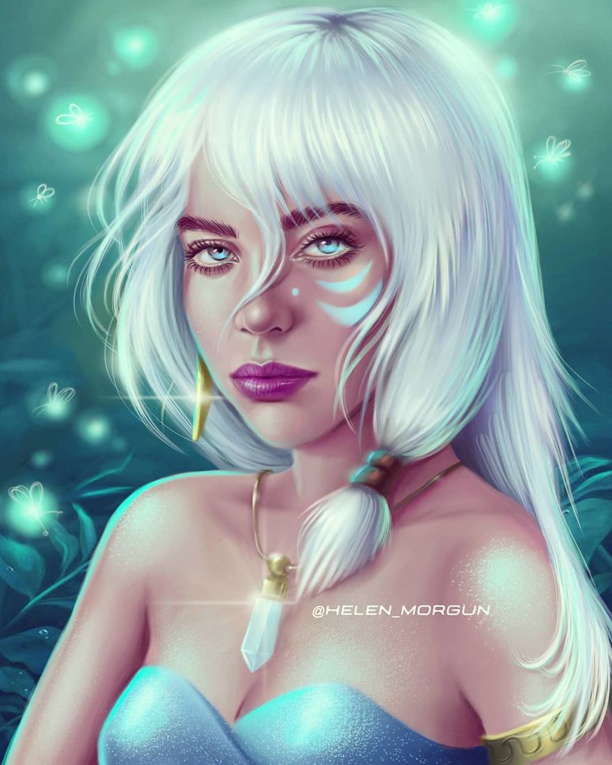 Billie Eilish As Kida Nedakh