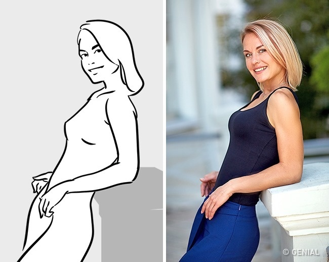 12 Posturas para fotos que te harán lucir como si estuvieras en la alfombra roja