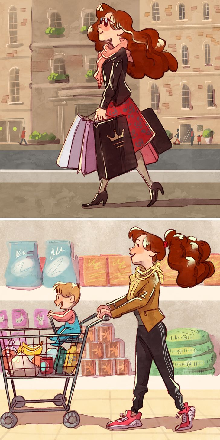 15 Quadrinhos sobre como é a vida antes e depois do casamento