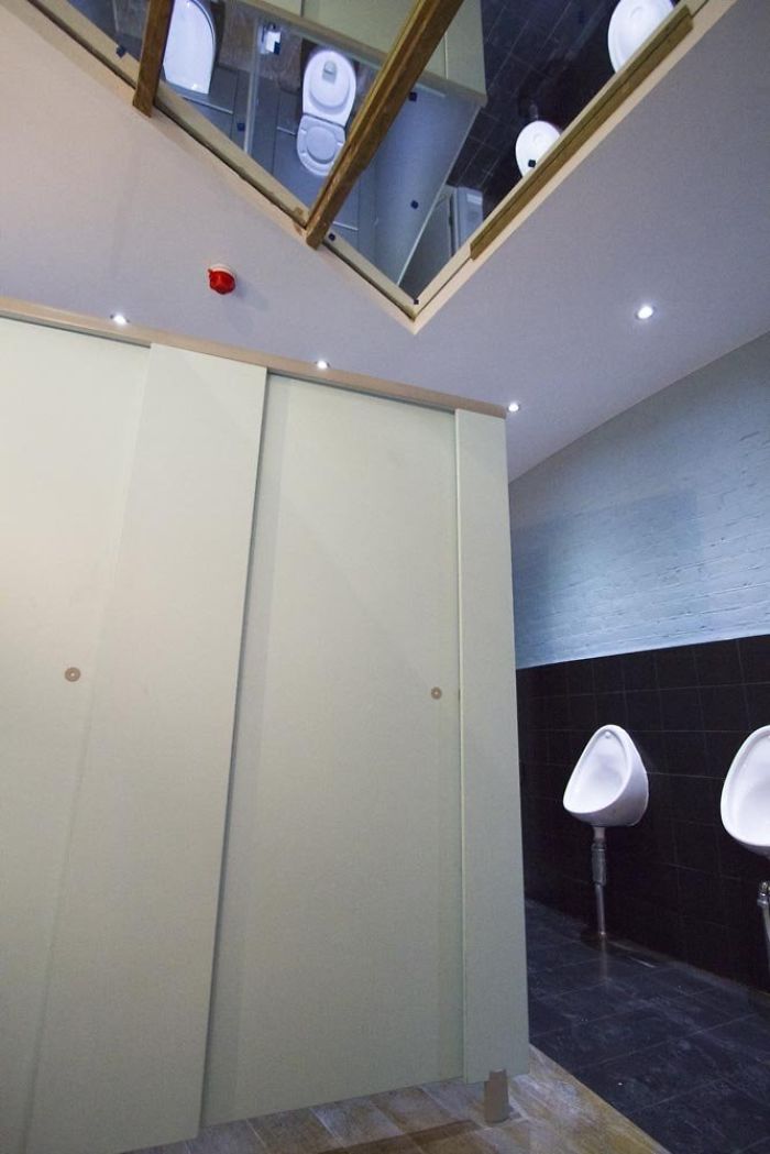 "That's What's Missing - A Ceiling Mirror! Why Hasn't Anyone Thought Of This Before?" "That