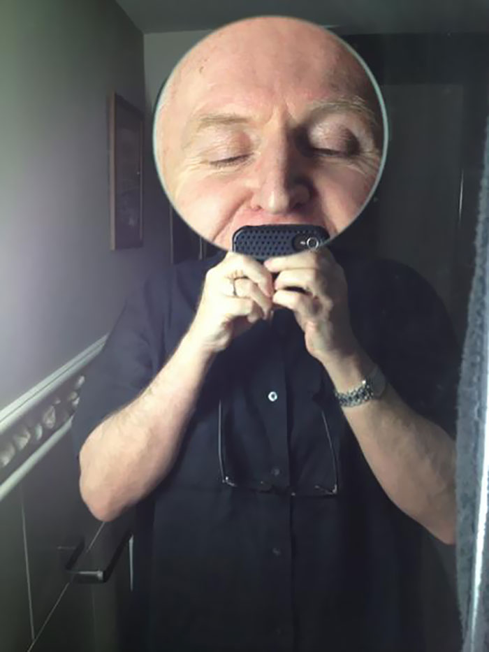 Portrait In Bathroom Mirror(s) Portrait In Bathroom Mirror(s)