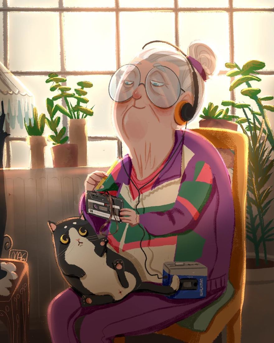 Italian Illustrator Shows In Sweet Illustrations That Even Cats Being Independent, They Can Be His Best Friends Italian Illustrator Shows In Sweet Illustrations That Even Cats Being Independent, They Can Be His Best Friends