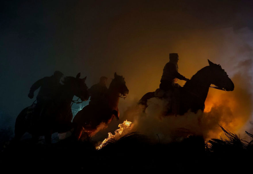 Third Place, People: 'Horses' By José Antonio Zamora Third Place, People: