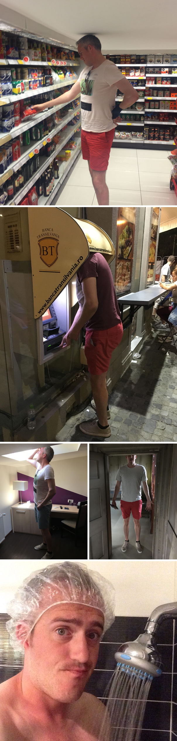 My BF Is 198cm (6,6ft) Tall. We Have Been Traveling Through Europe A Bit And I Started Taking Series Of Pictures My BF Is 198cm (6,6ft) Tall. We Have Been Traveling Through Europe A Bit And I Started Taking Series Of Pictures