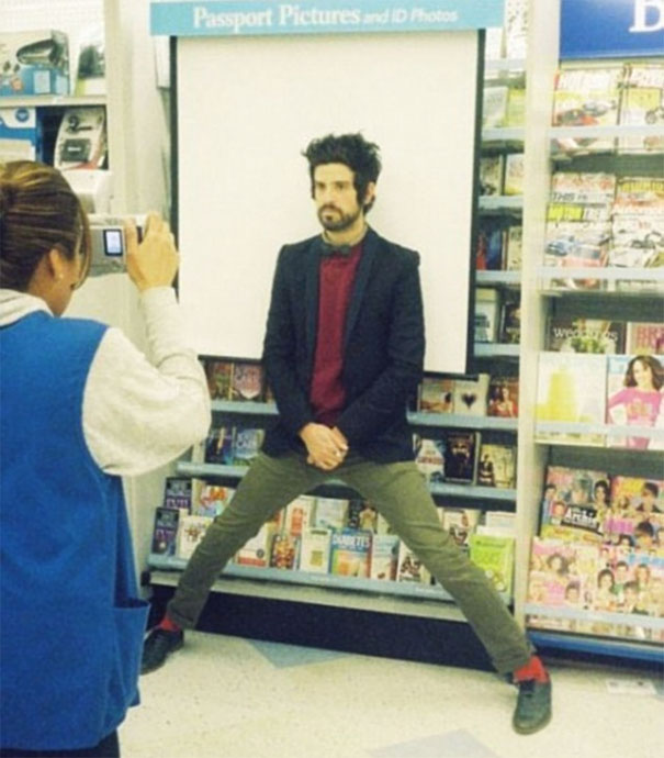 Taking Passport Pictures Taking Passport Pictures