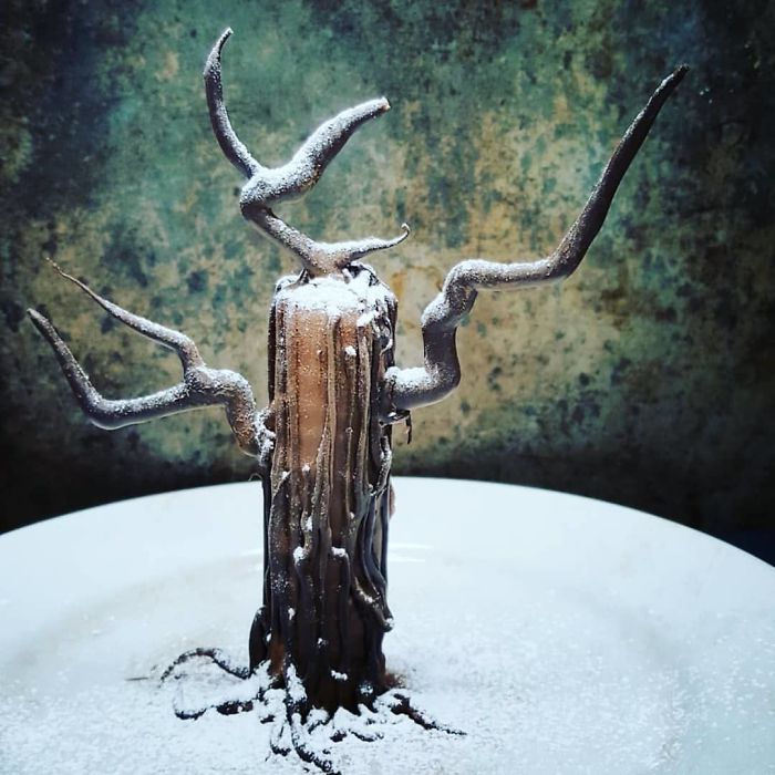 Maple Filled Chocolate Brownie Tree Maple Filled Chocolate Brownie Tree