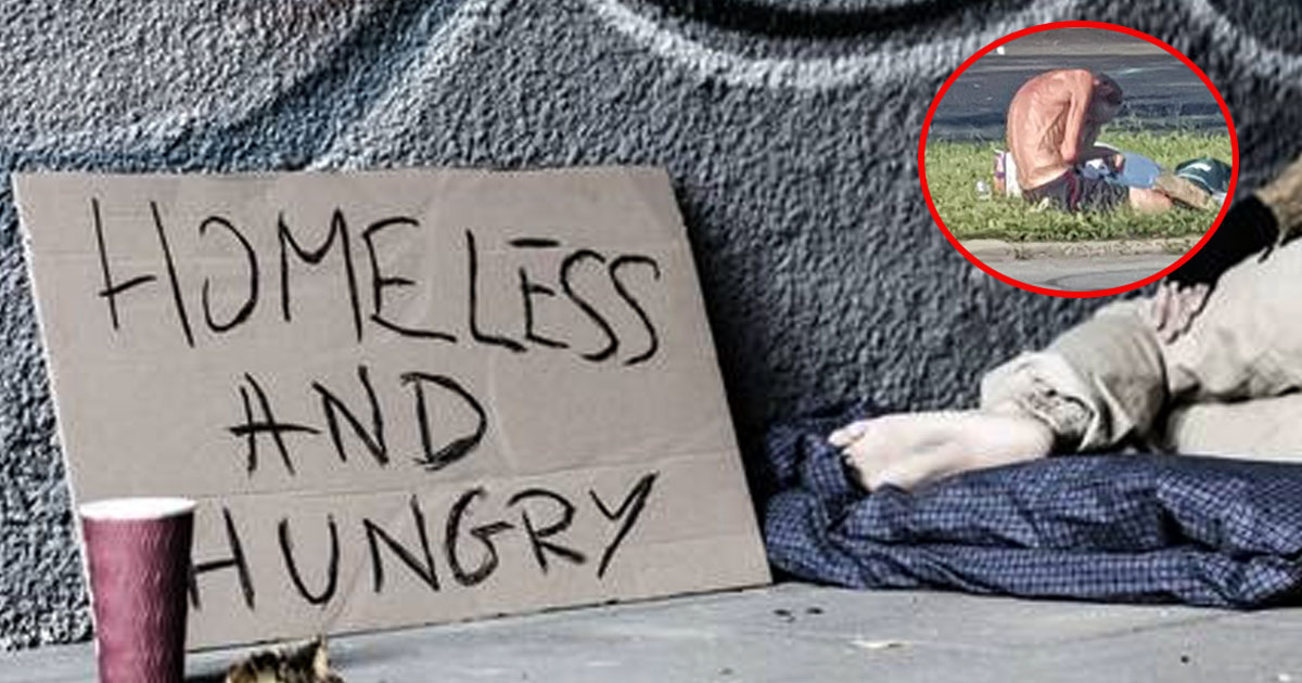 A Starving Homeless Man Reunited With His Brother After His Picture Went Viral On Social Media