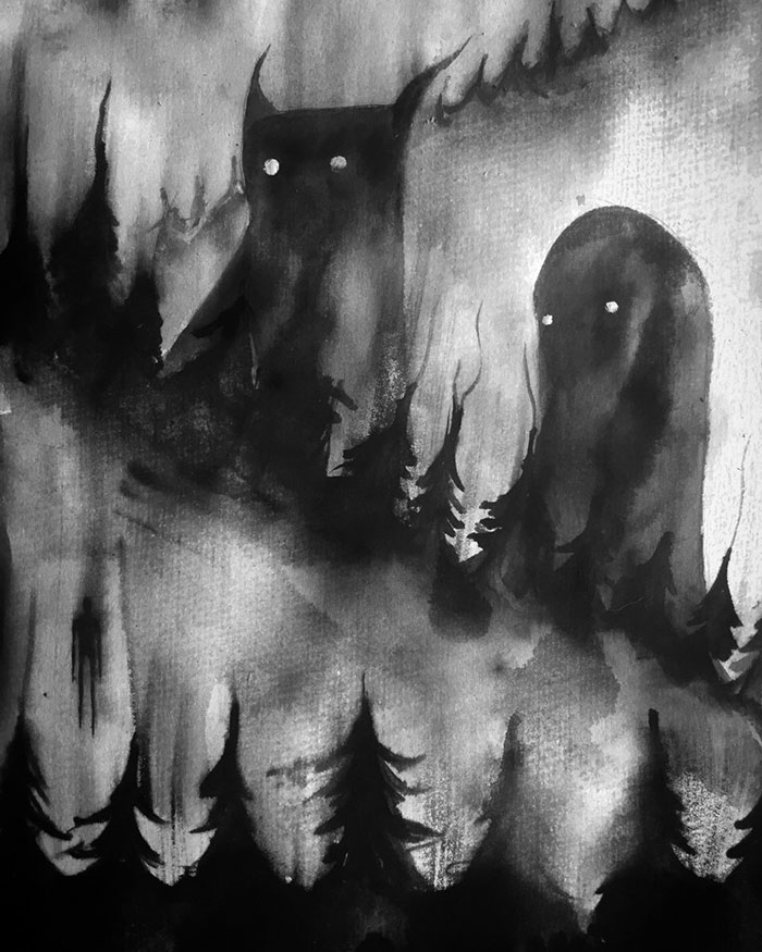 Watercolor Painting I Did. Inspired By A Recent Dream Watercolor Painting I Did. Inspired By A Recent Dream