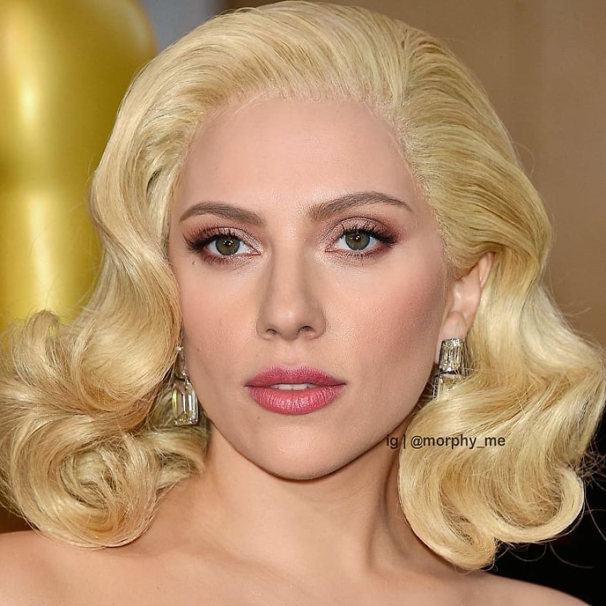 Lady Gaga & Scarlett Johansson Lady Gaga & Scarlett Johansson