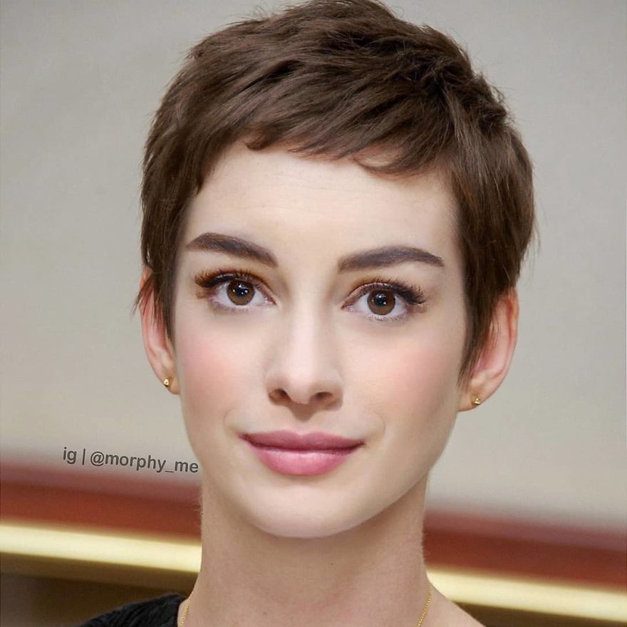 Anne Hathaway & Audrey Hepburn Anne Hathaway & Audrey Hepburn