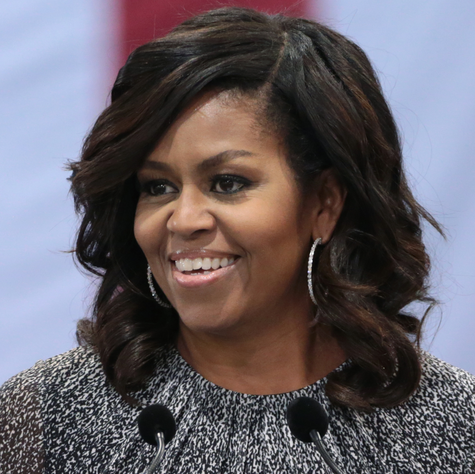 https://commons.wikimedia.org/wiki/File:Michelle_Obama_(30343251332)_(cropped).jpg