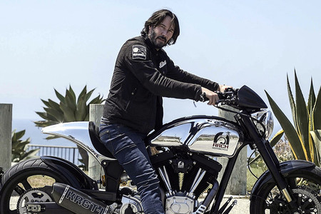 Resultado de imagen de Keanu Reeves moto