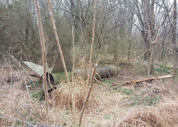 My Brother Found This (Missile?) In The Woods In Tennessee My Brother Found This (Missile?) In The Woods In Tennessee