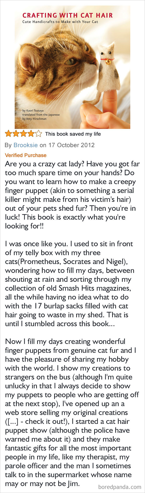 Crafting With Cat Hair: Cute Handicrafts To Make With Your Cat Crafting With Cat Hair: Cute Handicrafts To Make With Your Cat