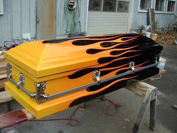 Hot Rod Casket Hot Rod Casket