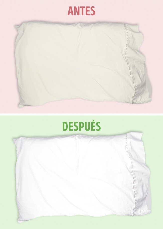 10 Trucos que le devolverán la blancura a tu ropa
