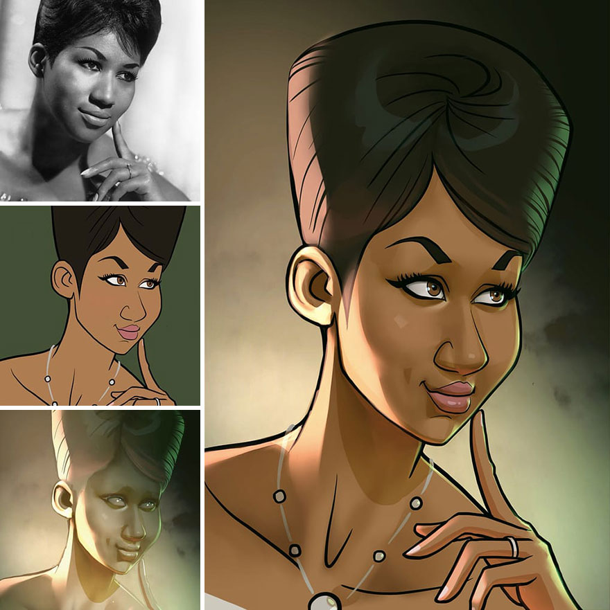 This Artist Continues To Transform Anyone Into Very Cute Cartoons