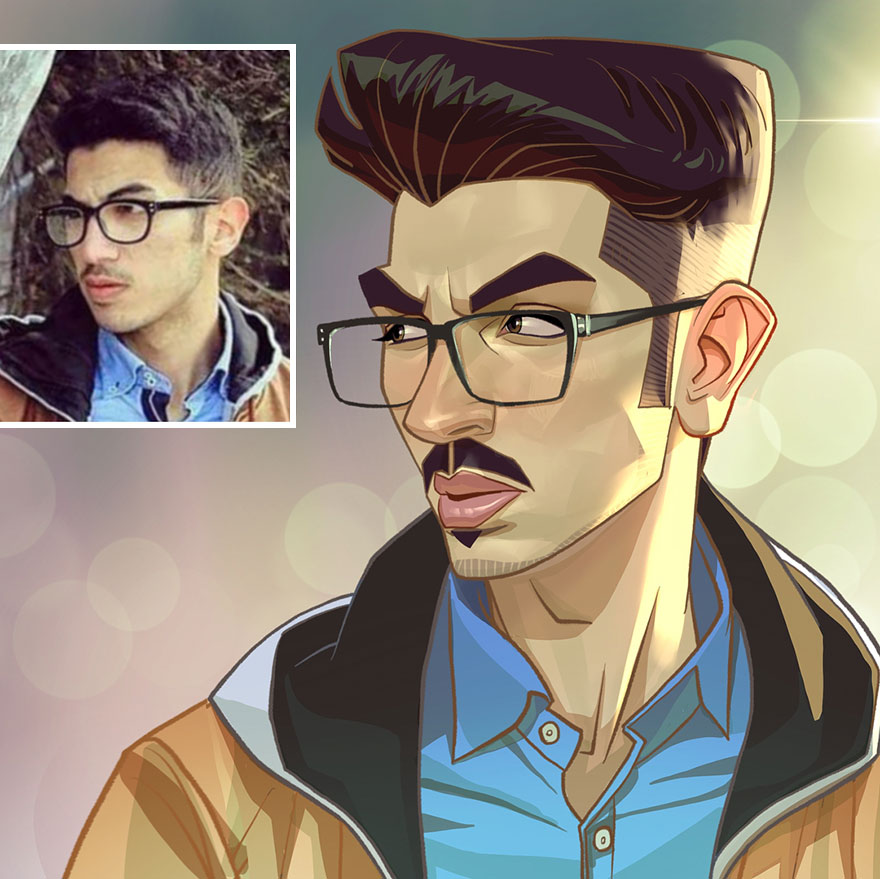 This Artist Continues To Transform Anyone Into Very Cute Cartoons