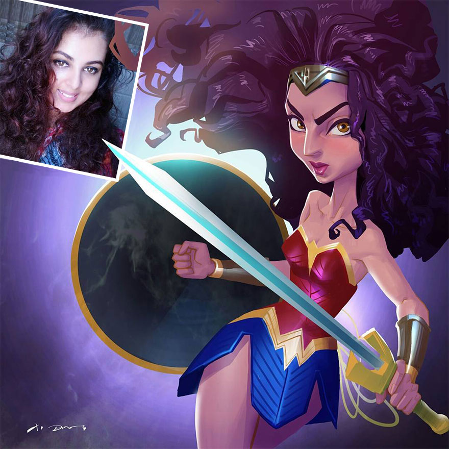 This Artist Continues To Transform Anyone Into Very Cute Cartoons