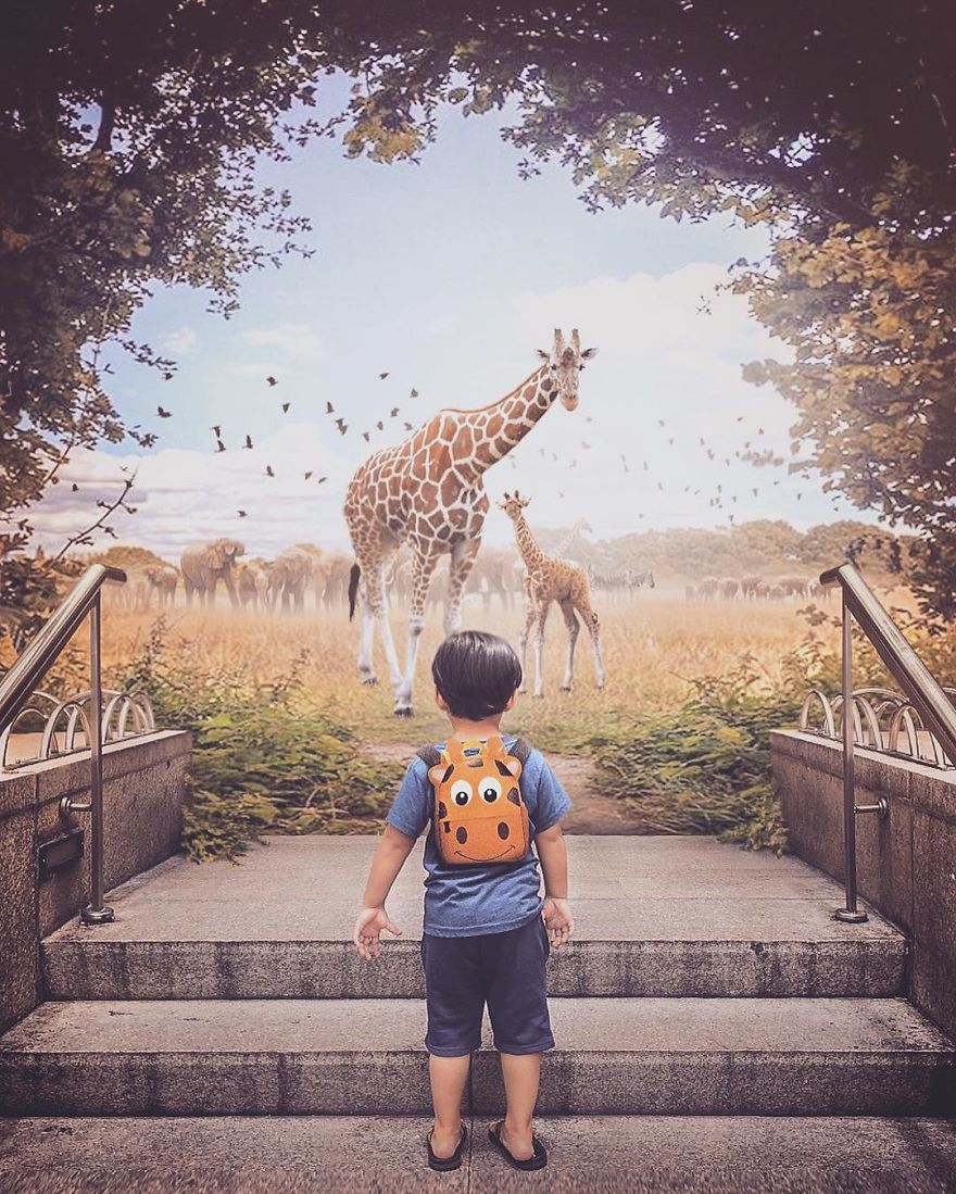 Artist Challenges Logic And Stimulates Creativity With Its Incredible Digital Manipulations Artist Challenges Logic And Stimulates Creativity With Its Incredible Digital Manipulations