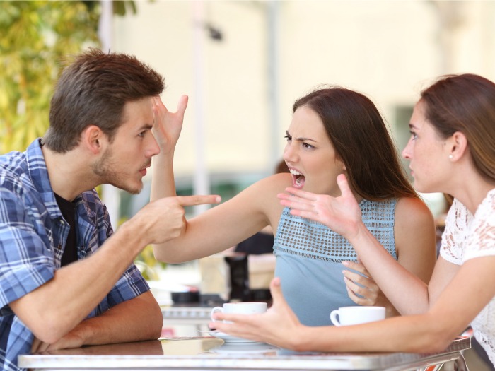 Resultado de imagen de discusiÃ³n familiar