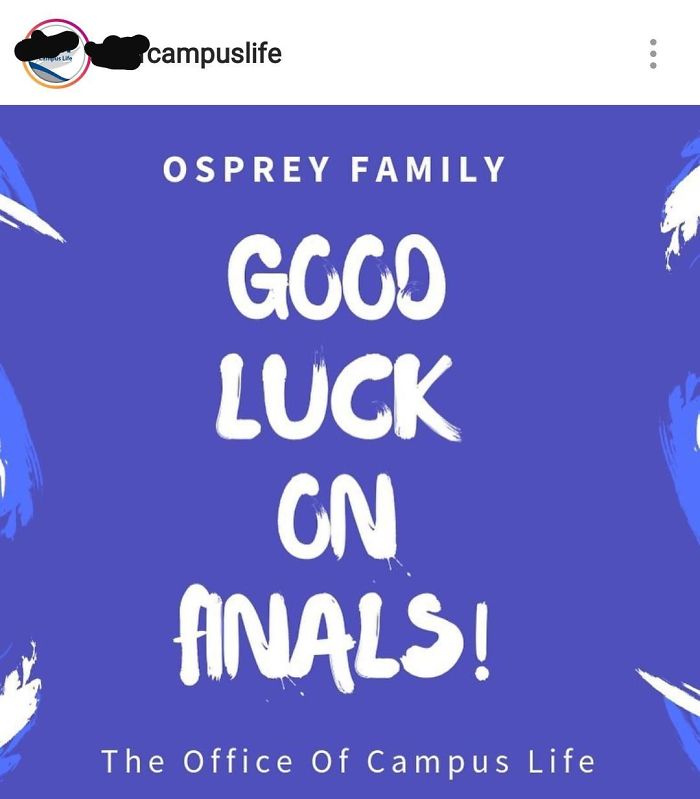My University Wishing Me Good Luck My University Wishing Me Good Luck