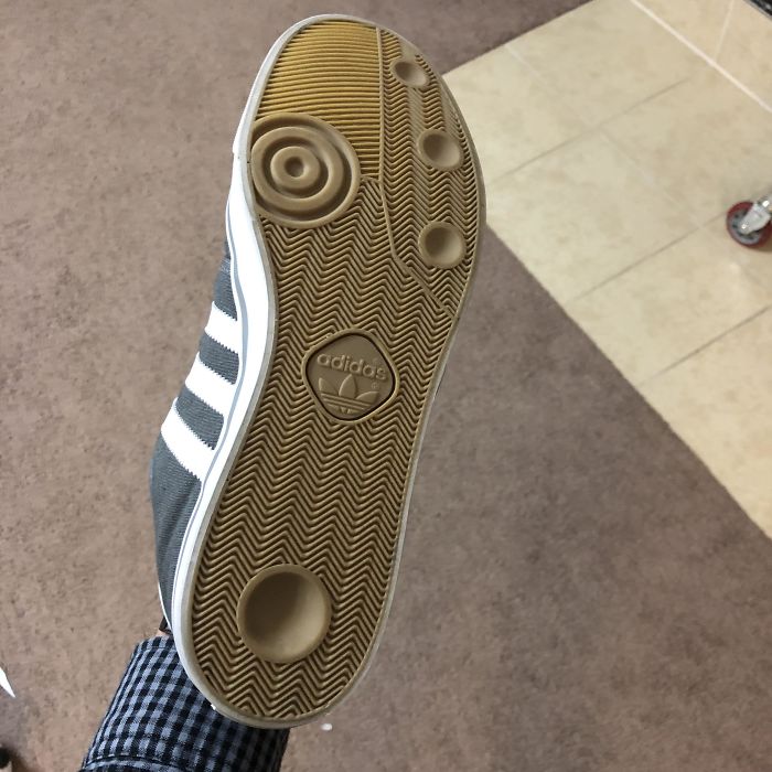 These Shoes With Suction Cups On The Bottom That Pop When I Walk On Smooth Surfaces These Shoes With Suction Cups On The Bottom That Pop When I Walk On Smooth Surfaces